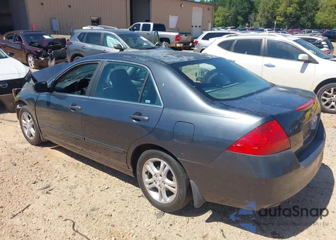 2007 Honda Accord 2.4 Se from USA, damaged, VIN 1HGCM56377A021627